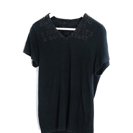 maison margiela ”AIDS T"  black