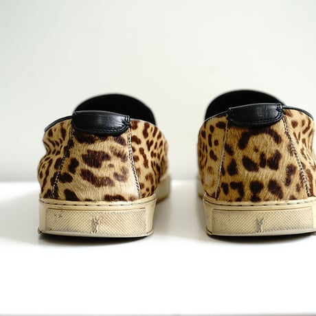 saint laurent leopard shose 43