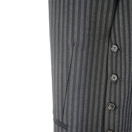 未使用 dior homme stripe gilet