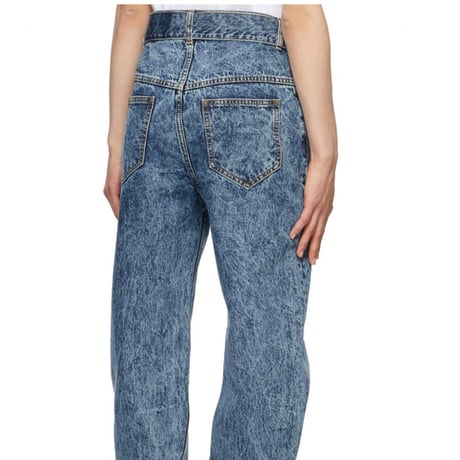 maison margiela "白タグ" belt docking denim pants 36