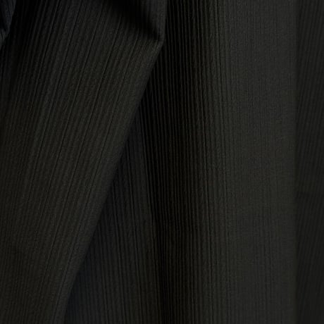 【最終価格】factory sample pleats oversize set up black