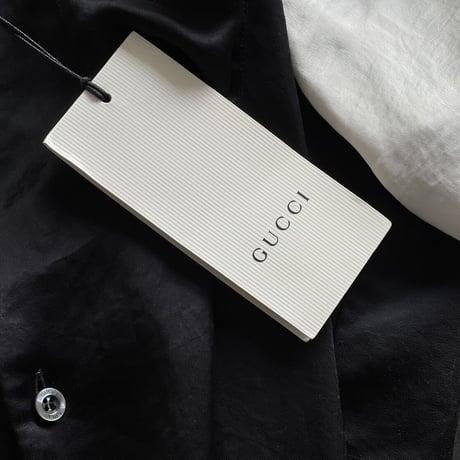 新品 gucci silk shirt 52