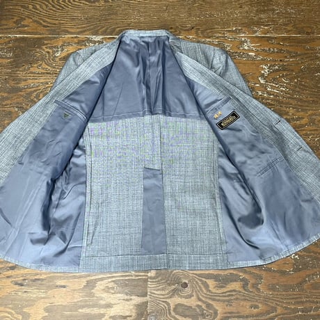 setup suit + hermes necktie #18