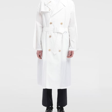 maison margiela over size trench coat