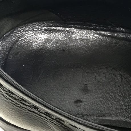 alexander mcqueen leather shose