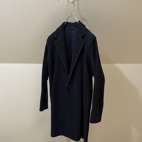 homme plisse issey miyake 2022aw tailed pleats coat