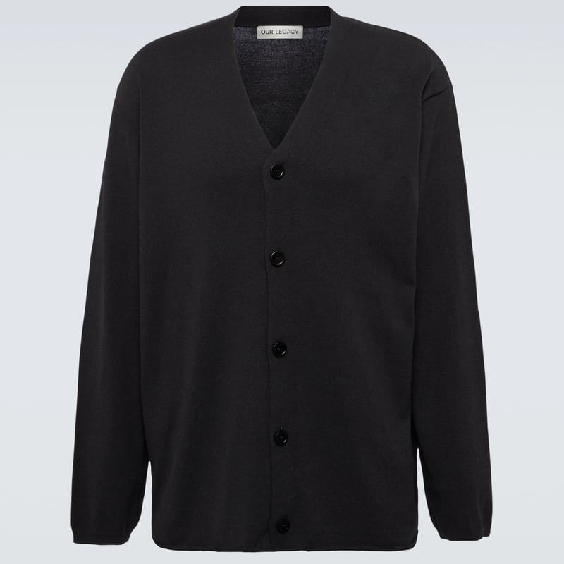 国内正規品 OUR LEGACY CARDIGAN black 46