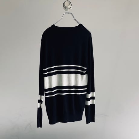 新品 alessandro dellacqua cashmere wool logo knit 48