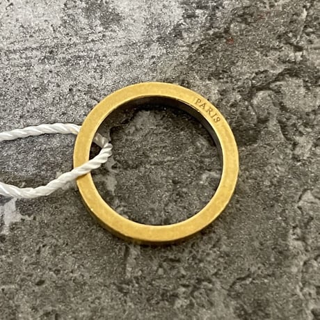 新品 maison margiela 2023ss gold ring 14号