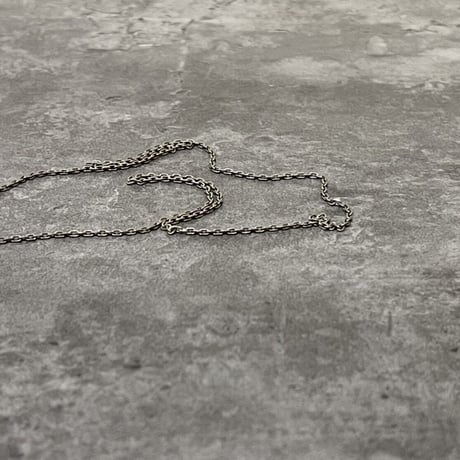 新品 maison margiela 2021ss silver chain logo necklace