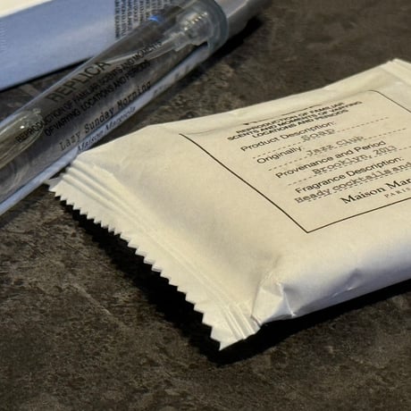 新品 maison margiela REPLICA "lazy sunday morning"+ soap 2set