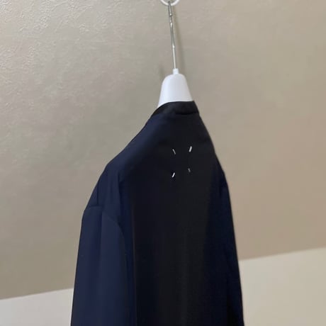 新品 maison margiela collar less jacket
