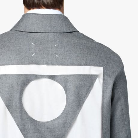 新品 maison margiela “limited 100“ ゴム引き coat