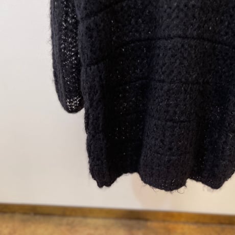 saintlaurent 2013aw over size mohair long knit