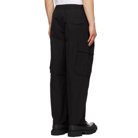新品 lownn 2023ss  wide cargo pants black 52