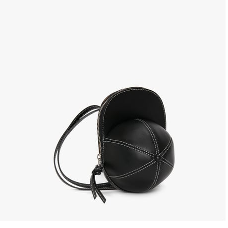 新品 jw anderson 2024aw leather cap shoulder bag