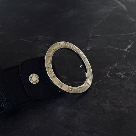 bvlgari 2023ss "bvlgari man" leather belt