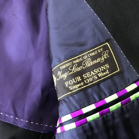 paul smith loro piana super130s three-piece set up suit