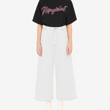 新品 mm6 maison margiela 2020aw flared jeans 42