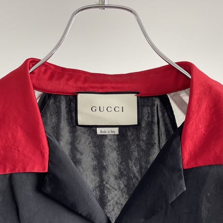 新品 gucci silk shirt 52
