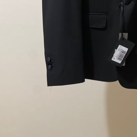 新品 made in Italy set up suit black 48