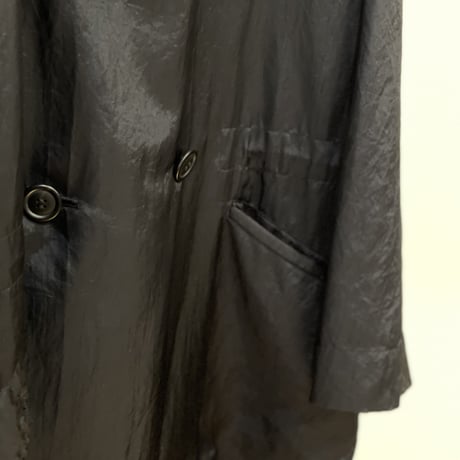 issey miyake over size nylon coat