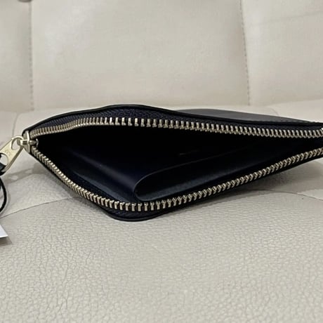 新品 comme des garcons 2024ss leather wallet black