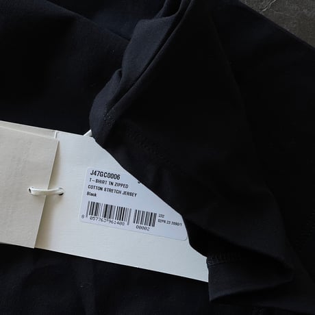 新品 jilsander+ 2023 harf zip knit tops black M