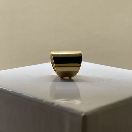 新品 maison margiela 2019aw gold ring 14号