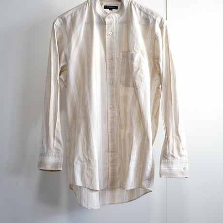 burberry no collar shirt