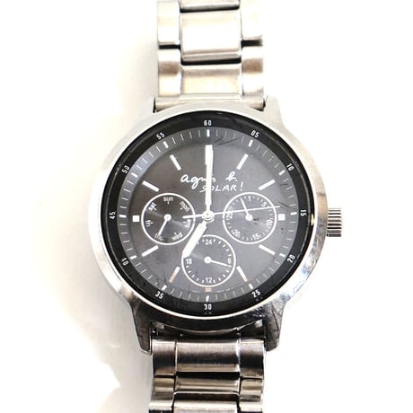 agnes b solar chronograph