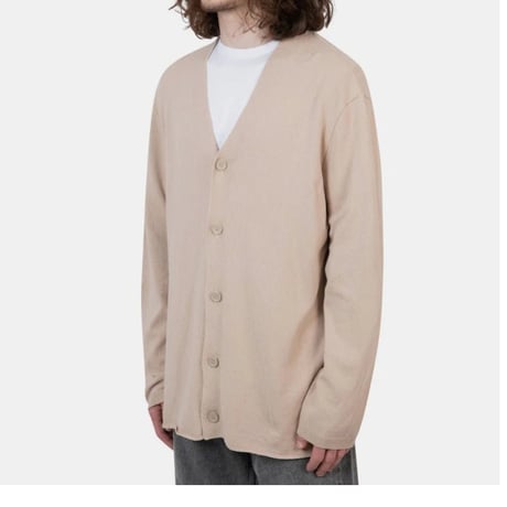 新品 our legacy silk cardigan