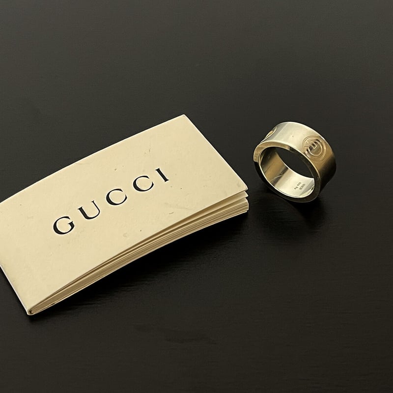 新品 2019aw gucci silver ring | requality