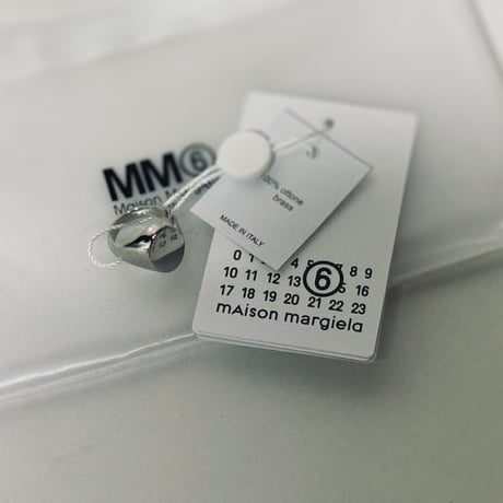 新品 mm6 2025ss signet ring 11号
