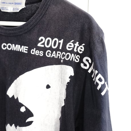 comme des garcons shirt tops