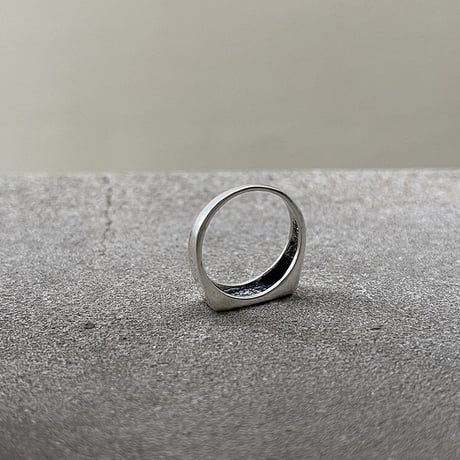 atelier sample silver925 ring"square" 14号