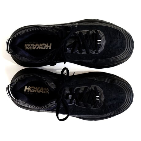 試着のみ hoka one one sneakers uk9ハーフ