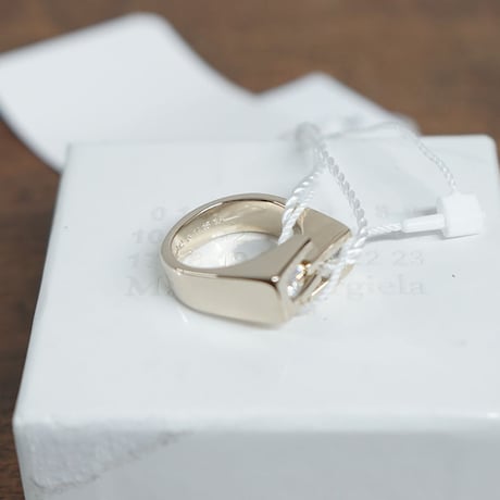 新品 maison margiela zirconia ring