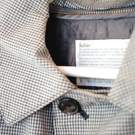 kolor check coat