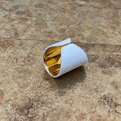 新品 mm6 maison margiela 2019aw white ring gold