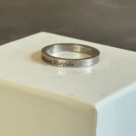 新品 maison margiela saliver logo ring 19号