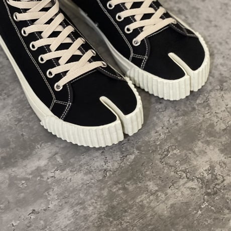 新品 maison margiela 2022ss tabi sneaker black 41