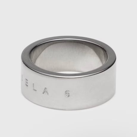 新品 mm6 maison margiela 2024aw number logo ring 14号