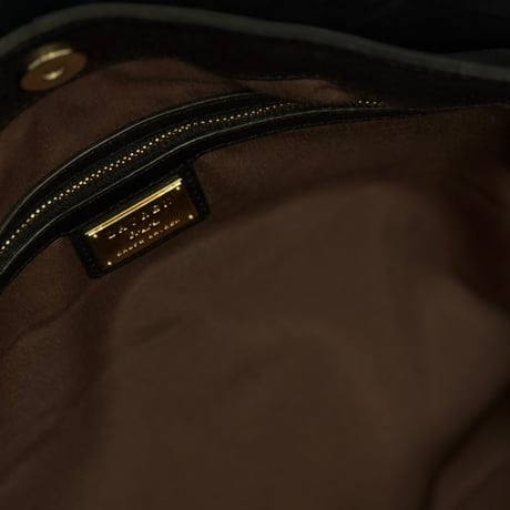 新品 ralph lauren antique finished leather shoulder bag black