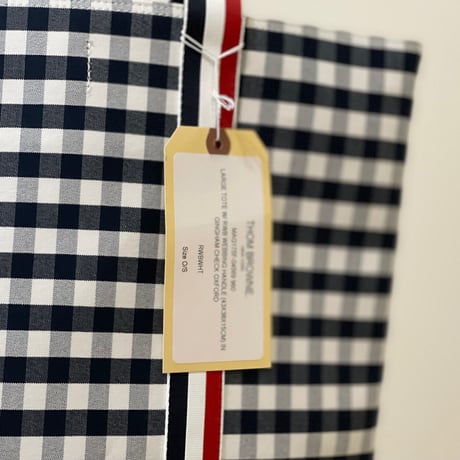 新品 thom browne 2020 made in Flance tote bag