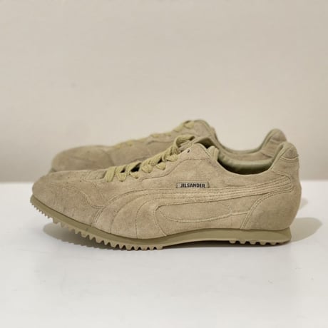 新品 jilsander × puma leather sneaker