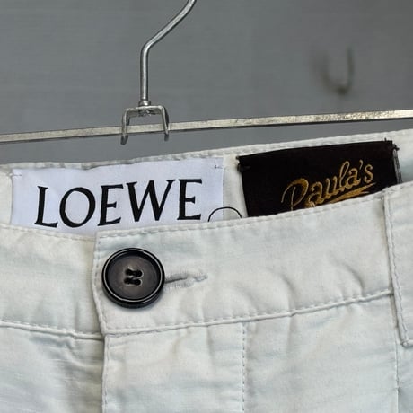 loewe tack logo wide pants