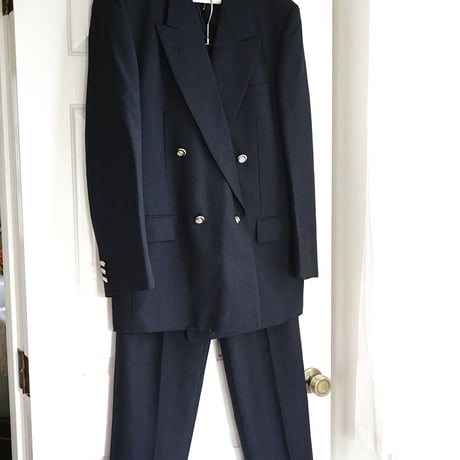未使用 yves saint laurent double set up suit