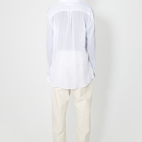 新品 our legacy 2023 stripe semi sheer over size shirt 48