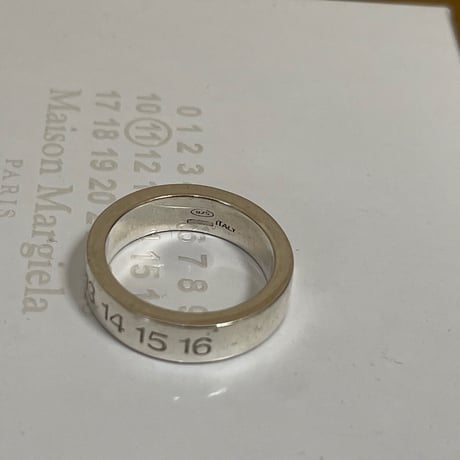新品 maison margiela 2020aw number ring 18号